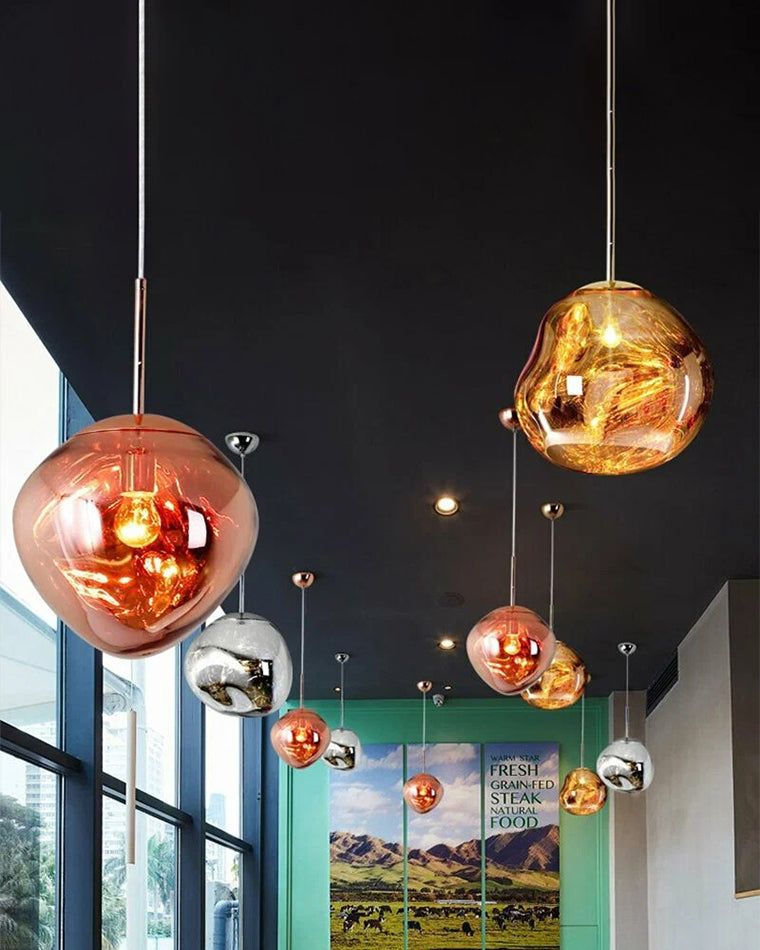 WOMO Melt Hanging Lava Large Pendant Light-WM2690