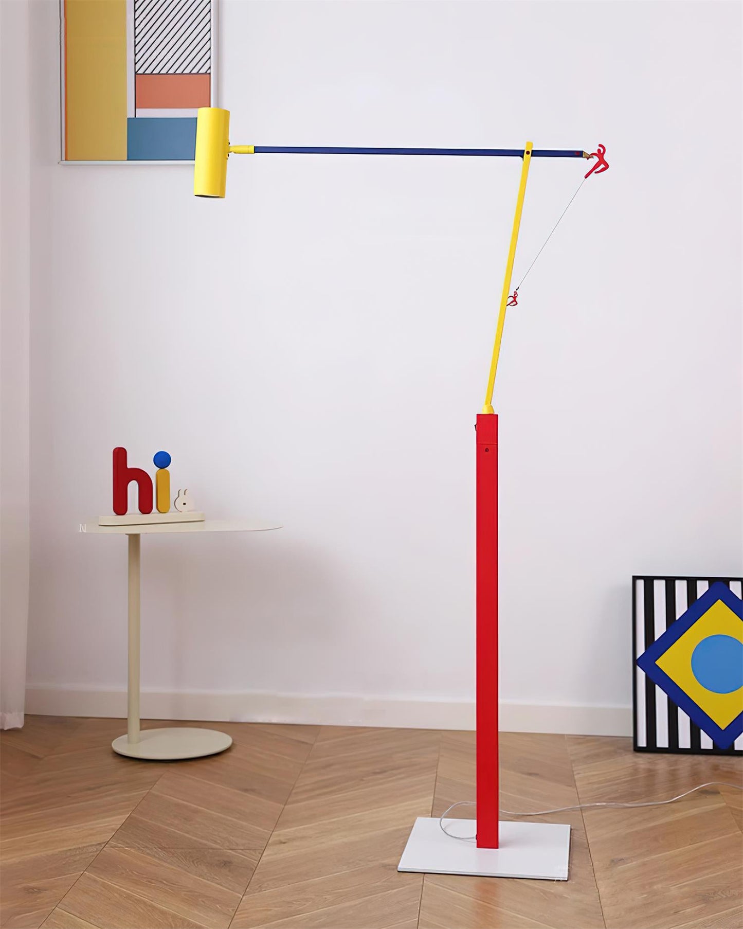 WOMO Multicolour Cantilever Floor Lamp-WM7103