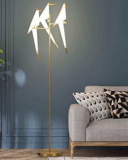 WOMO Origami Bird Floor Lamp-WM7118