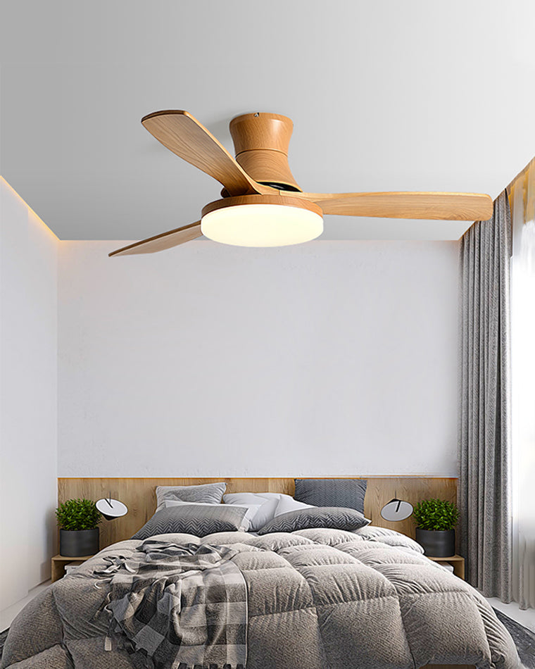 WOMO 5 Blade Modern Ceiling Fan Lamp-WM5126