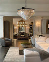 WOMO Tiered Crystal Prism Chandelier-WM2790 thumbnail