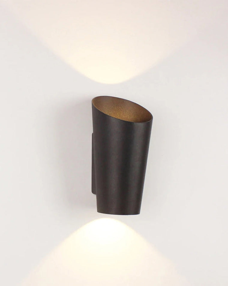 WOMO Cylinder Up Down Outdoor Wall Light-WM9139