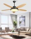 WOMO 5 Blade Modern Ceiling Fan Lamp-WM5131 thumbnail
