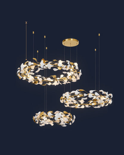 WOMO Gingko Circular Chandelier-WM2428