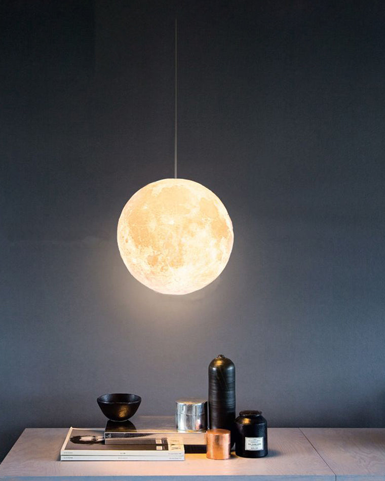 WOMO Globe Moon Large Pendant Light-WM2703