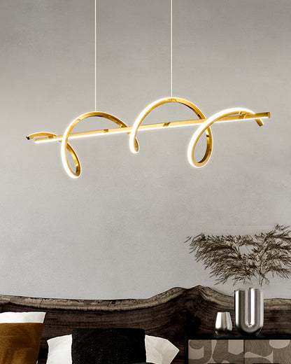 WOMO Spiral Linear Chandelier-WM2723