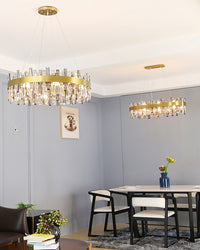WOMO Round Crystal Chandelier-WM2487