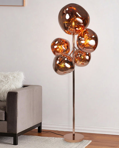 WOMO Multi Light Melt Lava Floor Lamp-WM7115