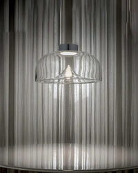 WOMO Colored Glass Round Pendant Light-WM2784
