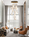 WOMO Breeze Dimmable Acrylic Chandelier-WM2158 thumbnail