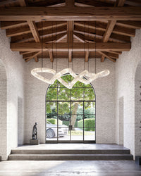 WOMO Infinity Massive Alabaster Chandelier-WM2884