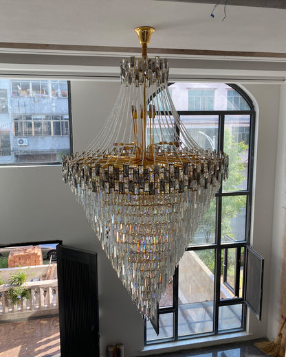 WOMO Massive Tiered Crystal Chandelier-WM2380