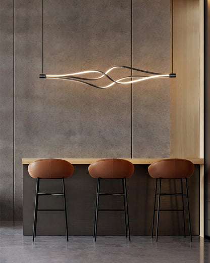 WOMO Spiral Led Horizontal Pendant Light-WM2773