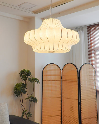 WOMO Japandi Silk Pendant Light-WM2947