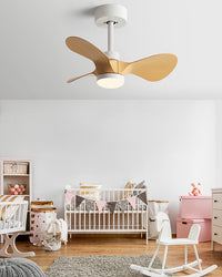 WOMO 24 inch Small Ceiling Fan Lamp- WM5172
