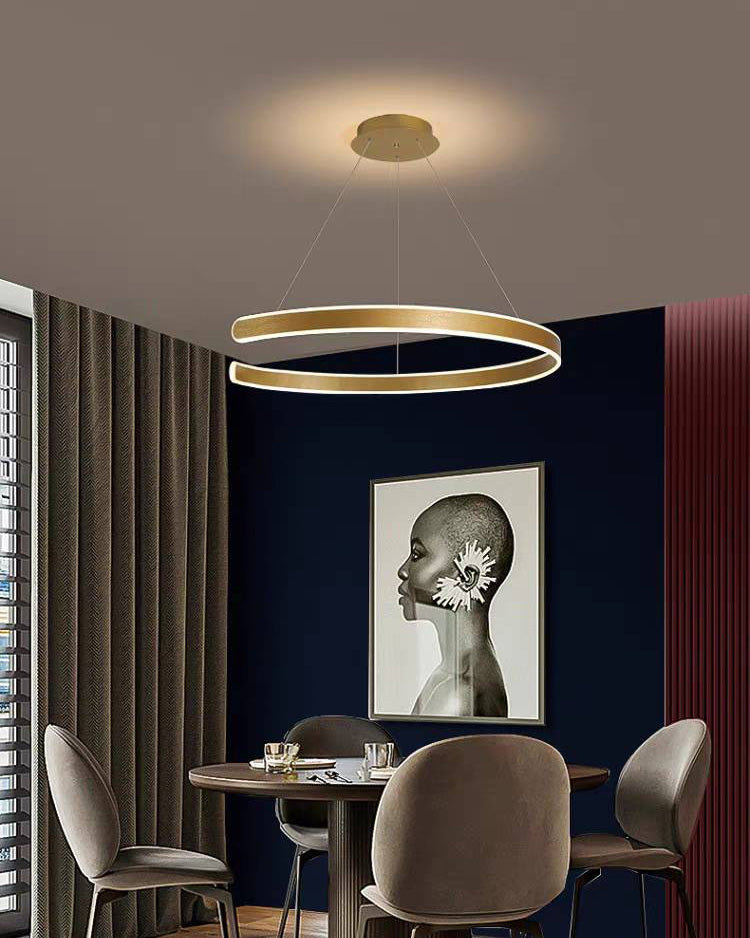 WOMO Tiered Circular Led Chandelier-WM2651