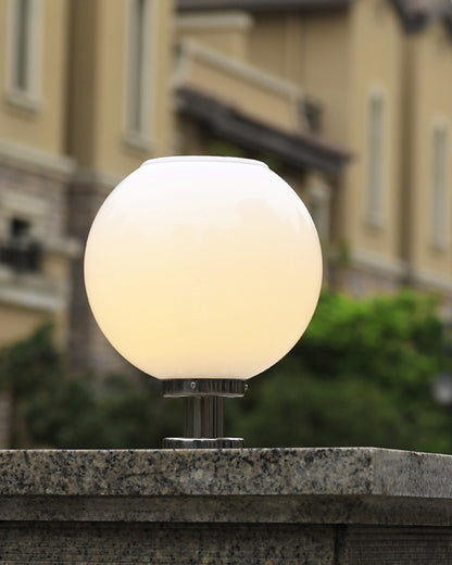 WOMO Globe Outdoor Pillar Light-WM9217