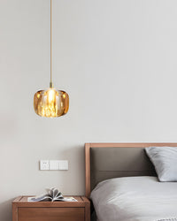 WOMO Colored Glass Multi Pendant Chandelier-WM2111
