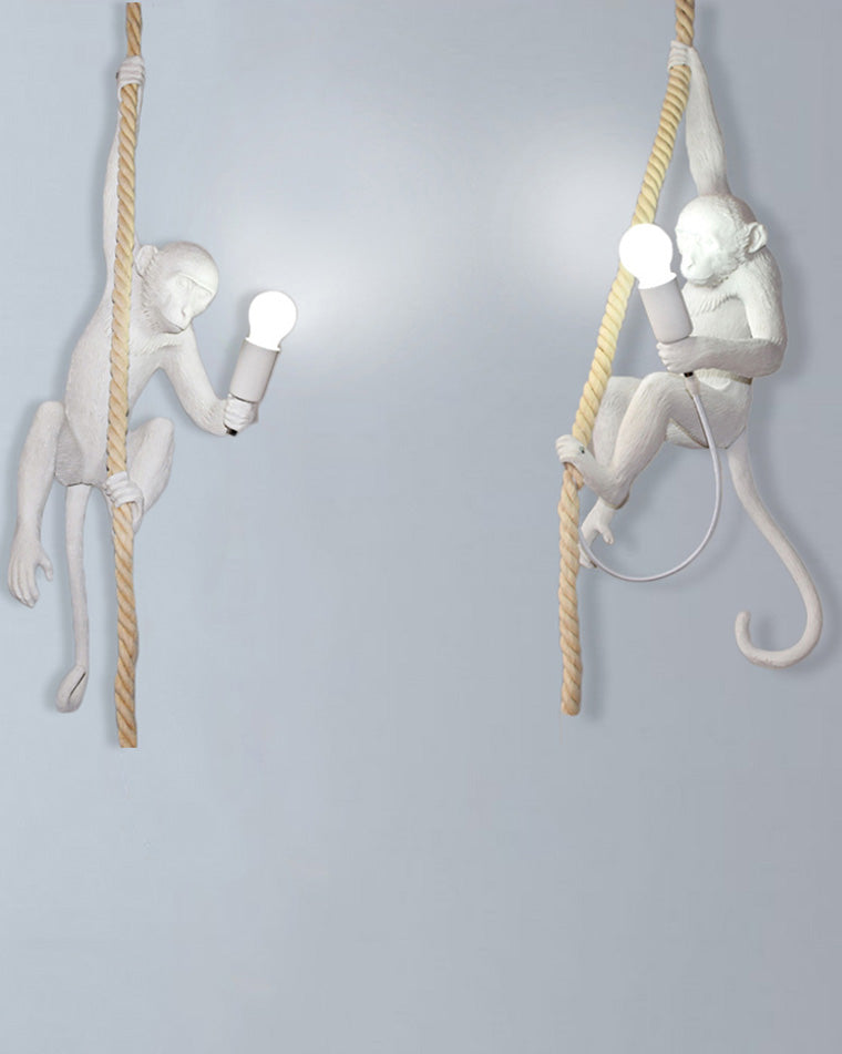 WOMO Monkey Rope Pendant Light-WM2467