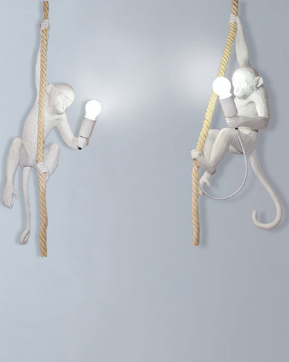 WOMO Monkey Rope Pendant Light-WM2467