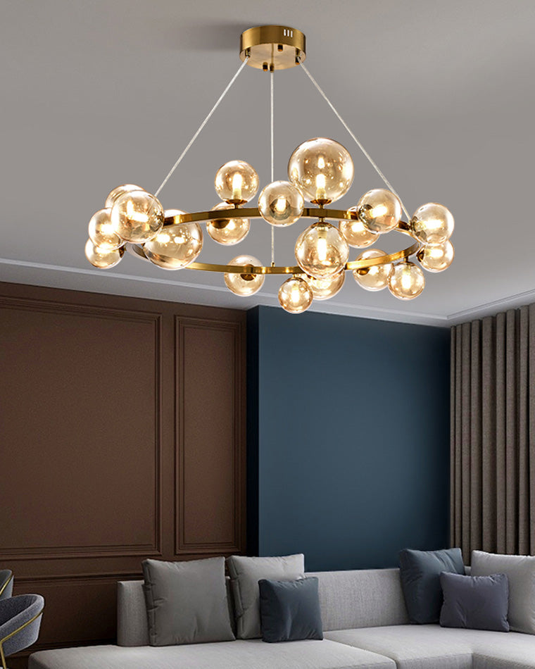 WOMO Round Bubble Chandelier-WM2412