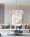 WOMO Rectangular Led Round Chandelier-WM2778 thumbnail