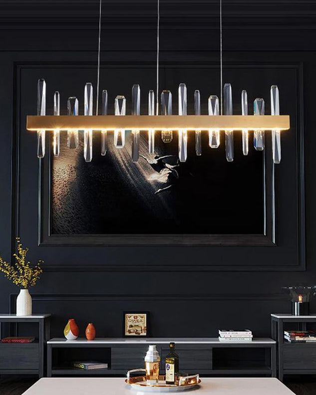 WOMO Linear Crystal Chandelier-WM2485b