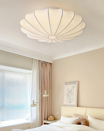 WOMO Flying Saucer Silk Flush Mount Ceiling Light-WM1113