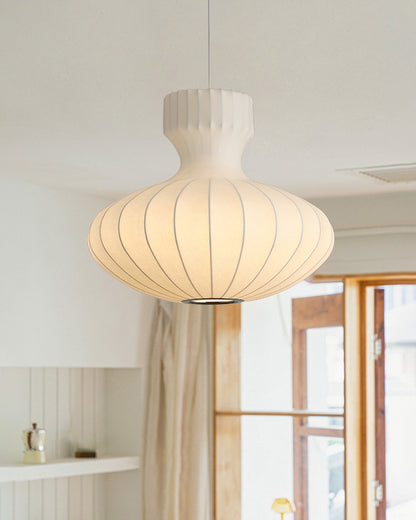 WOMO Flying Saucer Silk Pendant Light-WM2977