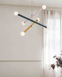 WOMO Colorful Sputnik Globe Chandelier-WM2670
