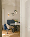 WOMO Colored Glass Globe Pendant Light-WM2573 thumbnail