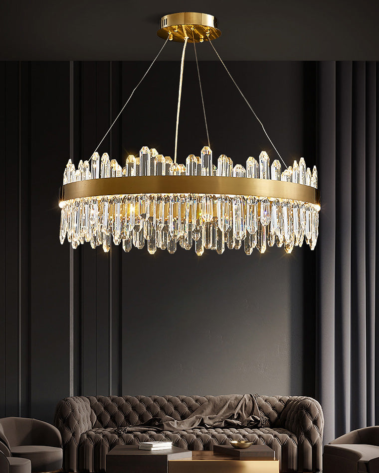 WOMO Round Crystal Chandelier-WM2488a