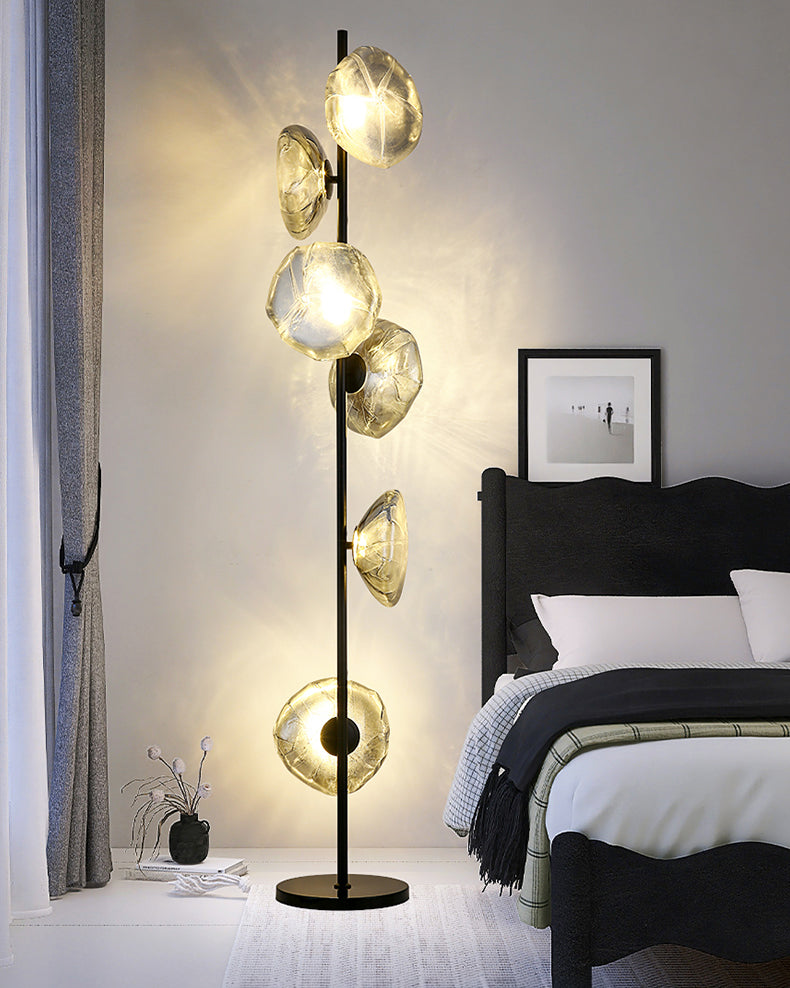 WOMO Blown Glass Floor Lamp-WM7082