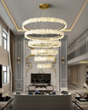 WOMO Tiered Circular Alabaster Chandelier-WM2671 thumbnail