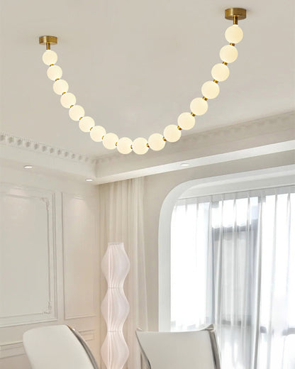 WOMO Pearl Necklace Chandelier-WM2806