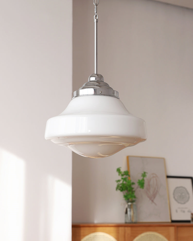 WOMO Milk Glass Pendant Light-WM2900