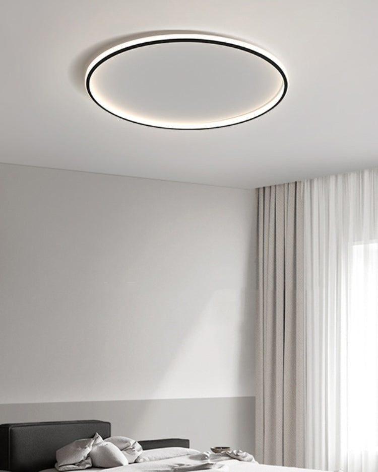 WOMO Flat Disc Flush Mount Ceiling Light-WM1122