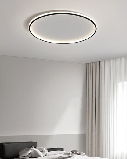 WOMO Flat Disc Flush Mount Ceiling Light-WM1122