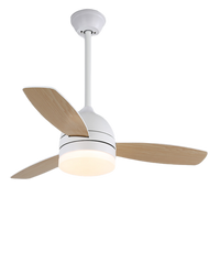WOMO 3 Wood Blade Ceiling Fan Lamp-WM5001