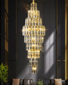 WOMO Tiered Tapers Crystal Chandelier-WM2382 thumbnail