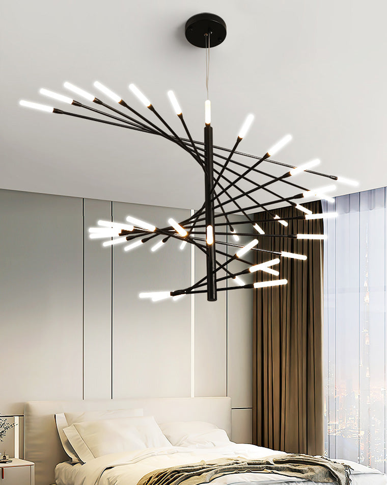 WOMO Fireworks Spiral Chandelier-WM2408