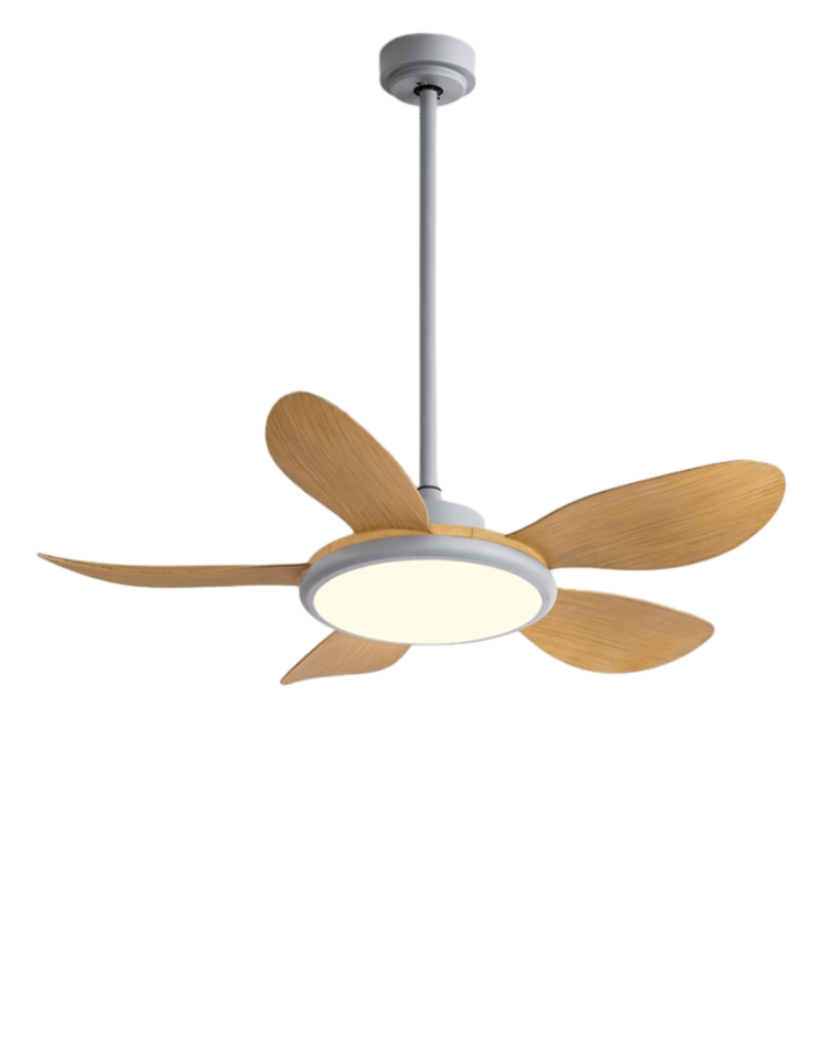 WOMO 42" Wood Grain Ceiling Fan Lamp-WM5003