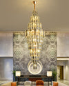 WOMO Tiered Tapers Crystal Chandelier-WM2382 thumbnail