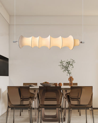 WOMO Fabric Linear Pendant Light-WM2956