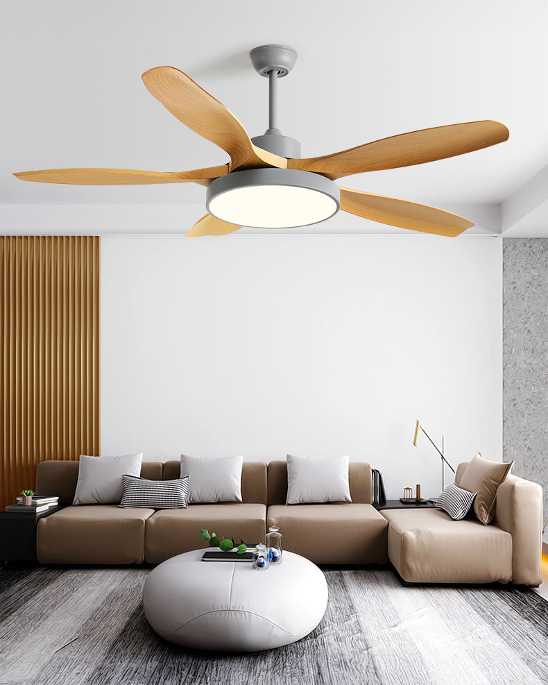 WOMO 52 inch Five Blade Ceiling Fan with Light - WM5167