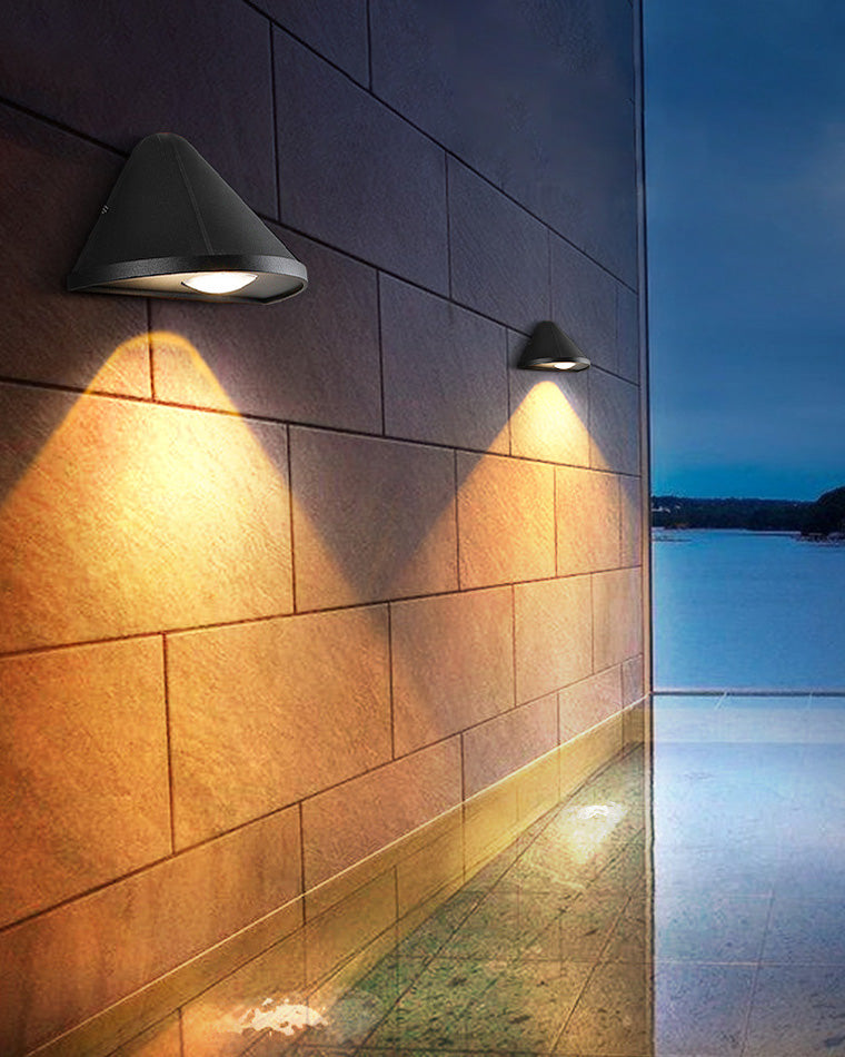 WOMO Cone Outdoor Wall Light-WM9141