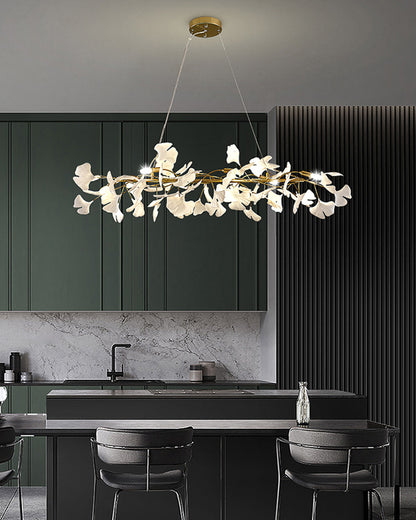 WOMO Gingko Linear Chandelier-WM2413