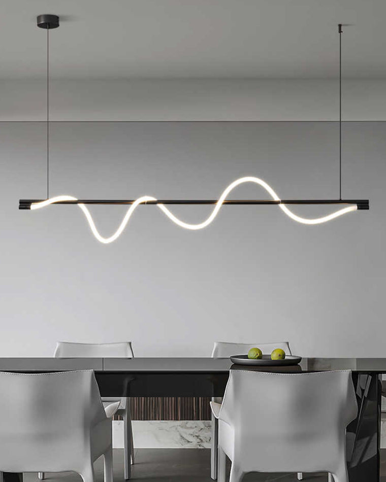 WOMO Rope Led Linear Pendant Light-WM2742