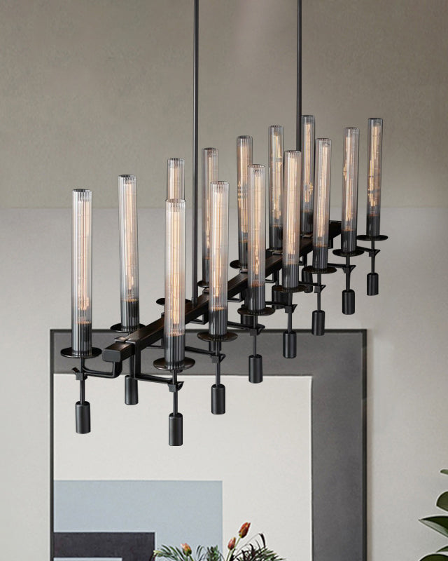 WOMO Candelabra Linear Chandelier -WM2923