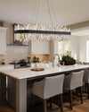 WOMO Rectangular Crystal Chandelier-WM2488b thumbnail